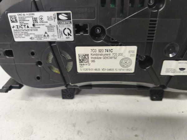 COMPTEUR MAN TGE/ VW CRAFTER 2017+ - Vue 2